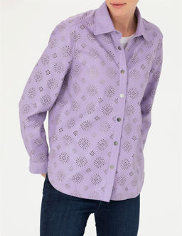 Eflatun Comfort Fit Uzun Kollu G_mlek - Pierre cardin фото 5