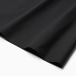 Платье женское короткое с воротником MIST, чёрное, размер 50