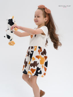 Платье Лето тофу-муму сердечки LE - Sovalina фото 7