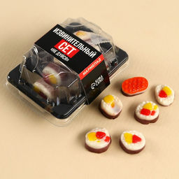 Мармелад мини-суши Не дуйся, 8 шт (26,4 г.)