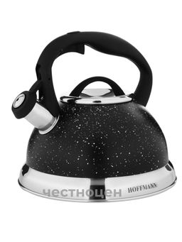Чайник для плиты 3,0л НМ 5568/1 со свистком - Hoffmann фото 4