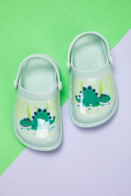 Soft Mint Onu Kapal? Is?kl? Timsah Figuru Detayl? Erkek Cocuk Kids Sandalet Terlik TAKSS25TE00054