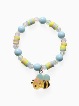 Цена за 2 шт. Браслет детский «Выбражулька. Пчелка с бусинами», d=6 см, цветной