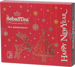 SebaSTea. Новый год. Christmas Deer (красная) карт.упаковка, 20 пак.