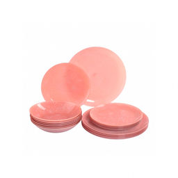 Столовый набор MELITINA PINK 18 предметов арт.V9723 /ЛЮМИНАРК/