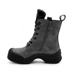 Ботинки демисезонные 4440-3 серые - М+д фото 3