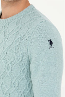 U. S. Polo Assn Мужской мятный свитер - U.s. polo assn фото 14