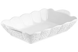 Блюдо для сервировки 800 мл 27*16*5 см Веточки-цветочки, фарфор - Elan gallery фото 4