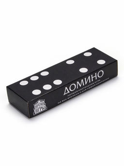 Набор подарочный 3 в 1: «Игроку» 2 рюмки по 30 мл, домино, стекло, металл