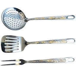 40451 Набор кухонных принадлежностей 7пр на подставке нерж/ст MB (х12) - Mayer&boch фото 5