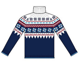 533-1 | LOPOMA - свитер высокое горло муж.