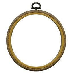 Gamma PHR-100 d 250 мм ( 10  ) пяльцы-рамка круглые пластик под дерево