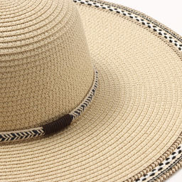 Шляпа женская MINAKU, цв. молочный, р-р 58  фото 3