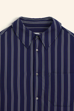 LIMITED EDITION STRIPED OVERSIZE OVERSHIRT - Zara фото 10