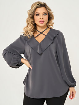 Блузка 0059-26 алый - Dora фото 118