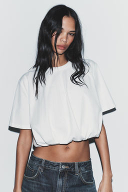SEAMLESS CROP TOP - Zara фото 22