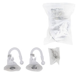 UFP-M01R-150 WHITE POLYBAG SET2 Подставка для светильника ULI-P, на присоске, длина трубки 150мм. Набор из 2шт. Белая. TM ФитоЛето