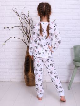 ПЖ6 Пижама детская с брюками на манжетах (ассорти)