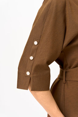 Платье Bonna Image 997/3 горчичный