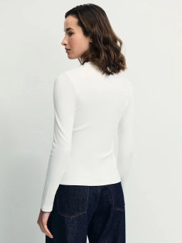 Джемпер на молнии из хлопка / Zarina