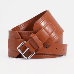 Ремень женский, ширина 6.6 см, пряжка металл, цвет рыжий - Simaland фото 4