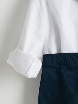 Papyon Erkek ?ocuk G?mlek ve Pantolon 2li