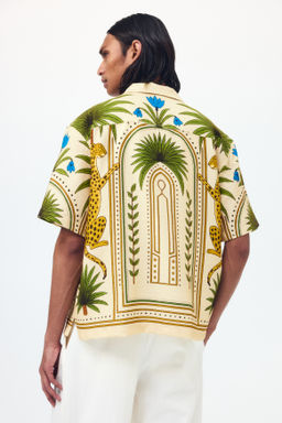 Camisa resort estampada Relaxed Fit - H&m фото 7