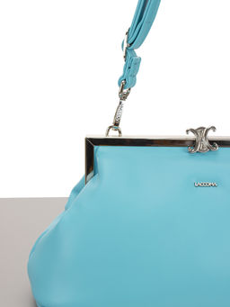 LACCOMA сумка Фиона-Ф826-бирюзовый эко кожа хлопок  фото 3