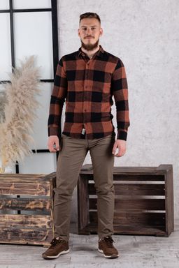 рубашка 
 17.Kimmens-KAHVE  фото 15