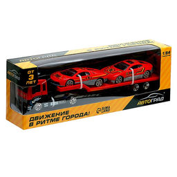 Машинка металлическая «Пожарный автовоз», масштаб 1:64