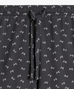 ATLANTIC NLP-483E Пижама женская Bow розовый + графитовый  фото 6