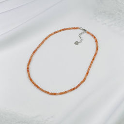 Бусы из Солнечного камня огранка 45 см +