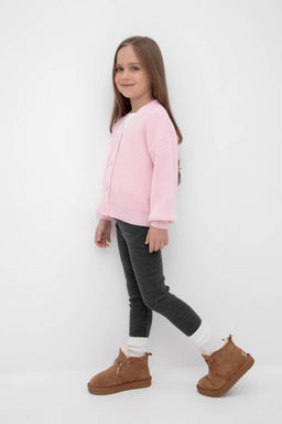 К 421/тем.серый меланж рейтузы дет