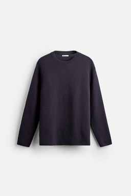TEXTURED COTTON BLEND SWEATER - Zara фото 10
