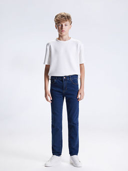 Slim Fit Erkek ?ocuk Jean Pantolon