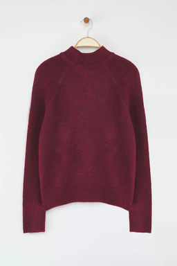 Gri Yunlu Dik Yaka Triko Kazak TWOAW25KZ00043 - Trendyolmilla фото 16