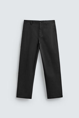 REGULAR FIT CHINO TROUSERS - Zara фото 15