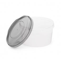 Емкость для СВЧ 1,5л круглая арт.А (М1166)