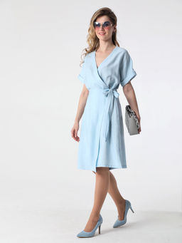 25208 Комбинезон голубой