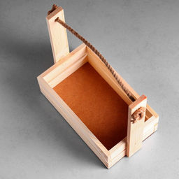 Набор кашпо деревянных 2 в 1 (25.51530; 201223 см) Аром, ручка канат, Натуральная сосн 1006000 - Дарим красиво фото 4