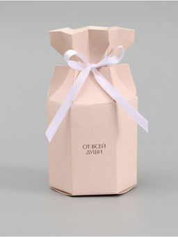 Цена за 5 шт. Бонбоньерка «От всей души», 6.9×12×6 см