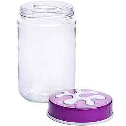 80715 Емкость для сыпучих продуктов красный 660 млMB (х12) - Mayer&boch фото 3