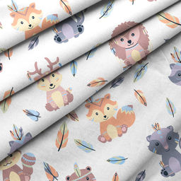 КПБ детск. перкаль WENGE baby (40х60) рис. 60063-1 Funny kids - Тейковский хлопчато-бумажный комбинат фото 2