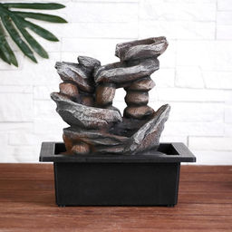 Фонтан настольный «Томирис», пещера, 18×25 см, с подсветкой, без шарика