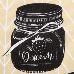 Набор кухонных полотенец Доляна Кофе 35х60 см - 4 шт, 100% хл  фото 4