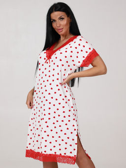 03 СОРОЧКА ЖЕНСКАЯ (Сердечки) - А-дина фото 3