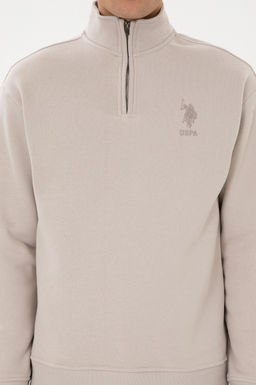 Erkek Comfort Fit Yar_m Fermuarl_ Ta_ Sweatshirt - U.s. polo assn фото 6