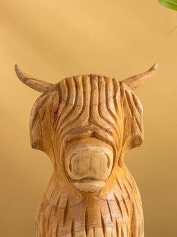 Фигура «Бычок», 17×13×32 см, дерево джампинис