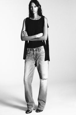 COMBINED GEORGETTE BODYSUIT WITH BOWS - Zara фото 4