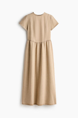 Maxivestido denim